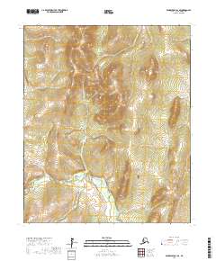 USGS Topographic Map – Bendeleben A-1 SE
