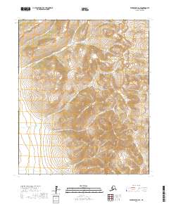 USGS Topographic Map – Bendeleben A-2 SE