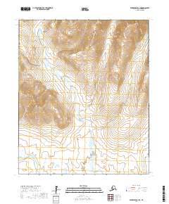 USGS Topographic Map – Bendeleben A-3 NE