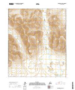 USGS Topographic Map – Bendeleben A-3 NW