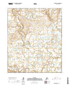 USGS Topographic Map – Bendeleben A-3 SE