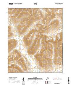 USGS Topographic Map – Bendeleben A-4 NE