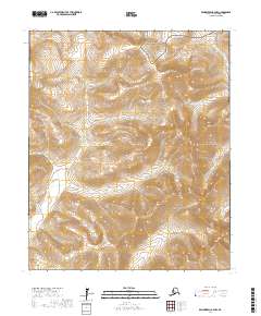 USGS Topographic Map – Bendeleben A-4 NW