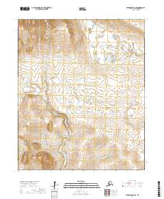 USGS Topographic Map – Bendeleben A-4 SE