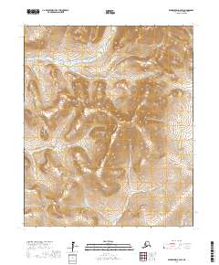 USGS Topographic Map – Bendeleben A-4 SW