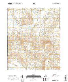USGS Topographic Map – Bendeleben A-6 NE