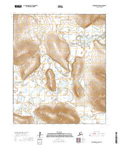 USGS Topographic Map – Bendeleben A-6 NW