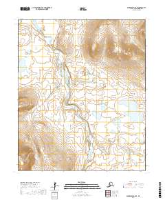 USGS Topographic Map – Bendeleben A-6 SE