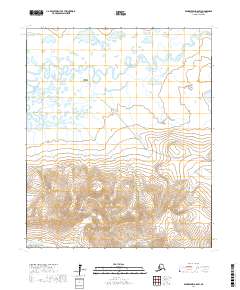 USGS Topographic Map – Bendeleben A-6 SW
