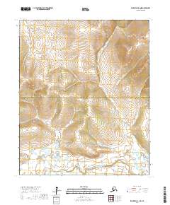 USGS Topographic Map – Bendeleben B-1 NW