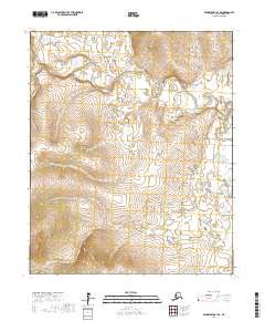 USGS Topographic Map – Bendeleben B-1 SE