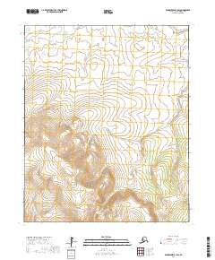 USGS Topographic Map – Bendeleben B-1 SW