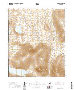 USGS Topographic Map – Bendeleben B-3 NE