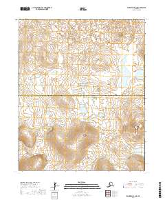 USGS Topographic Map – Bendeleben B-3 NW