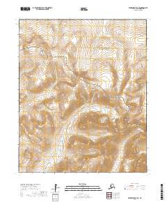 USGS Topographic Map – Bendeleben B-3 SE