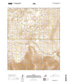 USGS Topographic Map – Bendeleben B-4 NE