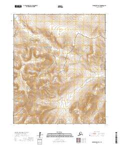 2017 Map of Bendeleben B-4 SE, 2017 Print