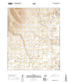 USGS Topographic Map – Bendeleben B-5 NW