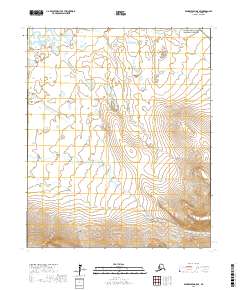 2017 Map of Bendeleben B-5 SE, 2017 Print