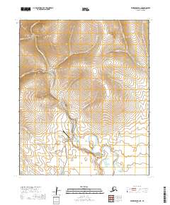 USGS Topographic Map – Bendeleben B-6 NE