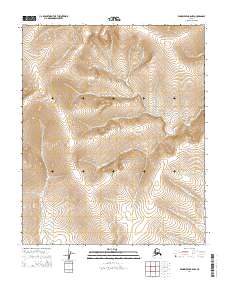 USGS Topographic Map – Bendeleben B-6 NW