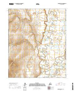 USGS Topographic Map – Bendeleben B-6 SE