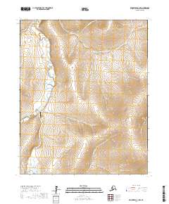 USGS Topographic Map – Bendeleben C-1 NW