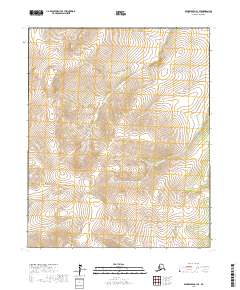 USGS Topographic Map – Bendeleben C-1 SE
