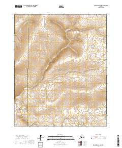 USGS Topographic Map – Bendeleben C-4 NW
