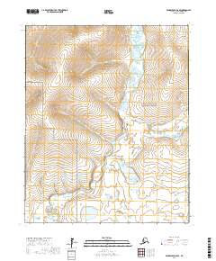 USGS Topographic Map – Bendeleben C-5 SE
