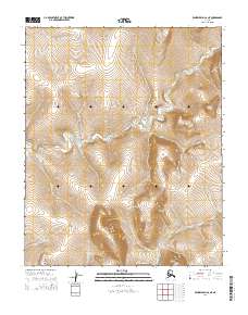 USGS Topographic Map – Bendeleben C-6 NE