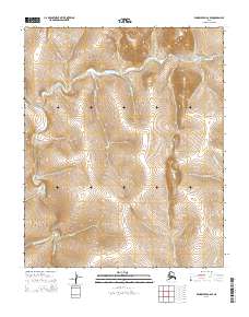 USGS Topographic Map – Bendeleben C-6 SE