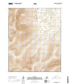 USGS Topographic Map – Bendeleben D-1 NE