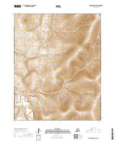 USGS Topographic Map – Bendeleben D-1 NW