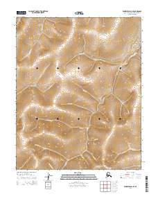 USGS Topographic Map – Bendeleben D-1 SE