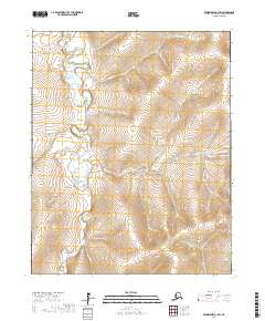 USGS Topographic Map – Bendeleben D-1 SW