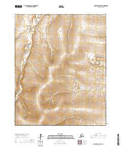 USGS Topographic Map – Bendeleben D-2 NW