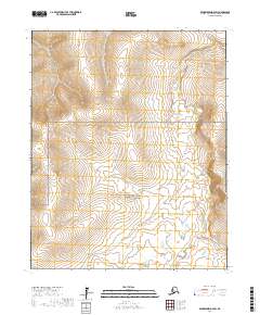 USGS Topographic Map – Bendeleben D-2 SW