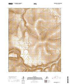 USGS Topographic Map – Bendeleben D-3 NE