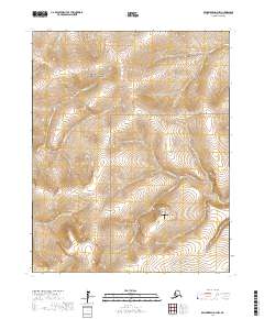 USGS Topographic Map – Bendeleben D-3 NW