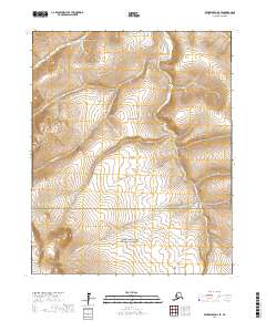 USGS Topographic Map – Bendeleben D-3 SE