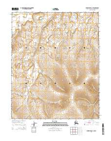 USGS Topographic Map – Bendeleben D-4 NW