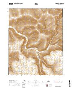 USGS Topographic Map – Bendeleben D-4 SE