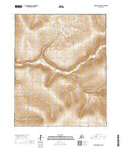 USGS Topographic Map – Bendeleben D-4 SW