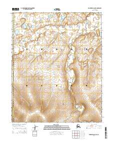 USGS Topographic Map – Bendeleben D-5 NE