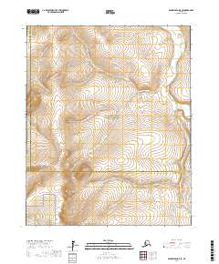 USGS Topographic Map – Bendeleben D-5 SE