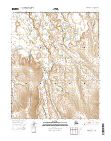 USGS Topographic Map – Bendeleben D-6 NW
