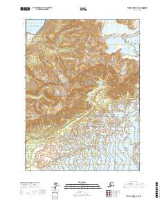 USGS Topographic Map – Bering Glacier A-1 SE
