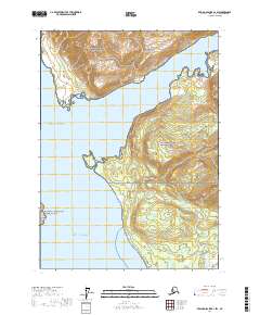 USGS Topographic Map – Bering Glacier A-1 SW
