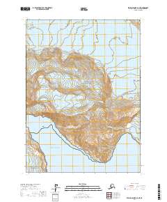 USGS Topographic Map – Bering Glacier A-2 NE